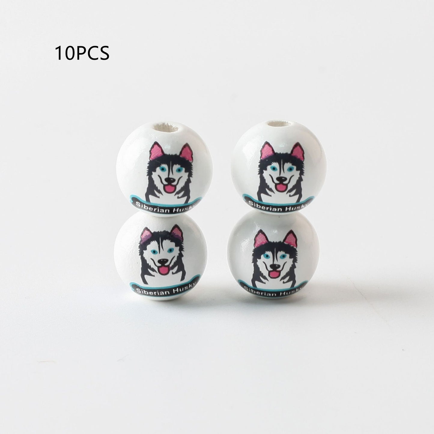 Pet Dog Printing Bead String