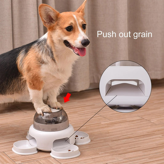 Dog Press Leakage Food Feeder